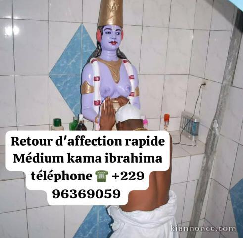 RETOUR AFFECTIF RAPIDE MEDIUM KAMA TEL:+229 96 36 90 59