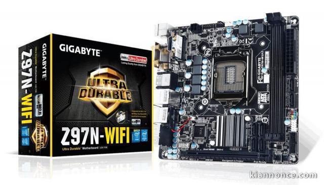 Informatique: carte mère Gigabyte GA-Z97N-WIFI neuve et emballée