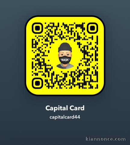 Présentations des cards cloné chez capital cards