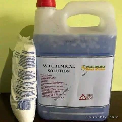 SSD solution for cleaning black banknotes