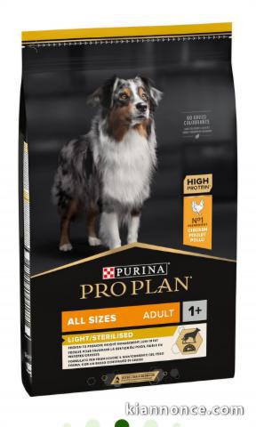 Croquettes PURINA PRO PLAN pour chien stérilisés 
