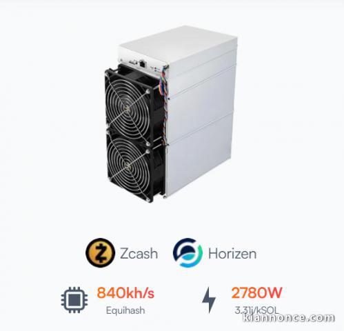 Vente Bitmain Antminer Z15 Pro, Antminer S21 XP+ Hyd asic Miner