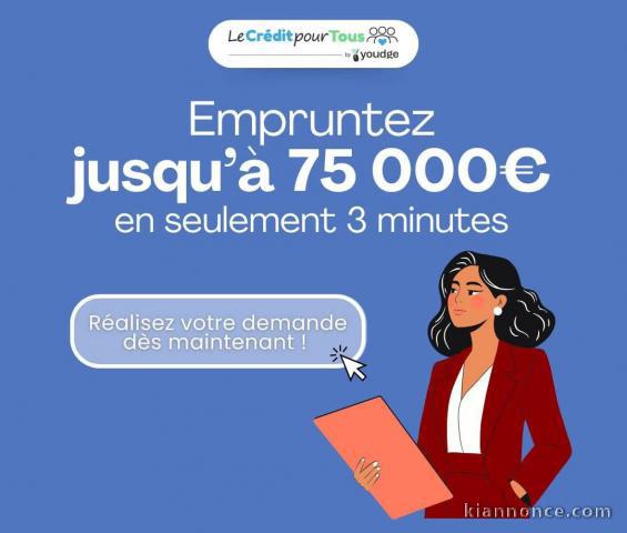 Offre de prêt entre particulier