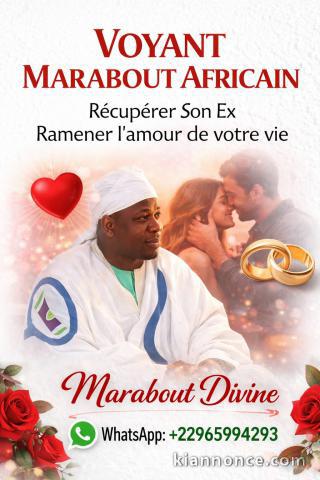 Meilleurs marabout africain sérieux en France Tel : +22965994293