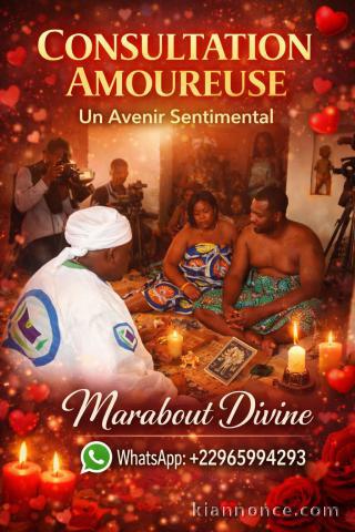 Rituel de réconciliation amoureuse Tél :+22965994293