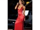 Robe longue rouge EVA