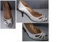 Chaussure blanche escarpin