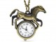 Montre Pendentif ou Gousset Motif Cheval 