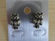  Chouettes Petites Boucles d’Oreilles Hibou Bronze 