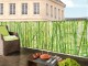 Brise vue IMPRIME DECOR VEGETAL FLEURS OU BAMBOU A PRIX CHOC