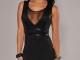 Robe courte Chippie Noire