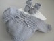 Trousseau Gris bébé tricot fait main