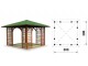 GAZEBOS EN BOIS TOP QUALITE