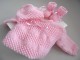 Tricot bébé trousseau laine rose Astra