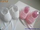 Tuto chaussons bb layette tricot bebe explications en pdf