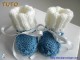 Tuto chaussons bb layette tricot bebe explications en pdf