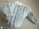 Tuto gilet bb layette tricot bebe explications en pdf