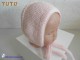 Tuto béguin chaussons tricot bb style princesse Charlotte