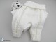 Tricot laine bb fait main, PANTALON bebe layette