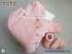 Fiche tricot bébé, layette, tricot bébé,TUTO, pdf