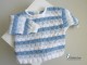 Brassière bébé, tricoté main, tricot bb, layette, garçon