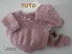 Fiche Tricot bébé, TUTO, ensemble complet layette bb