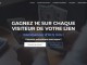 Gagnez 1 euro sur chaque visiteur qui clique sur votre lien