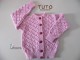 Fiche Tricot bébé, TUTO, Gilet bébé et enfant plusieurs tailles 