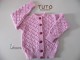 Fiche Tricot bébé, TUTO, Gilet bébé et enfant plusieurs tailles 