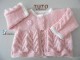 Fiche Tricot bébé, TUTO, Cardigan  et bloomer layette bb