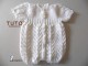 Fiche tricot, Combi-Bloomer tricot bébé, tutoriel explications