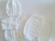Ensemble tricot b&eacute;b&eacute; mod&egrave;le layette tricot&eacute; main sur OPLA